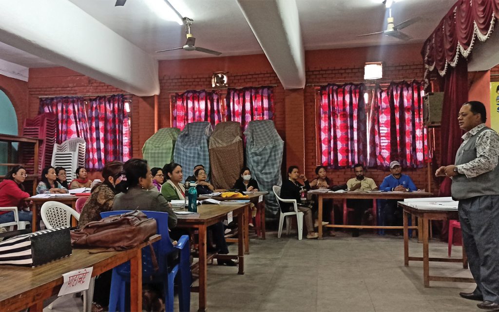 नेपालभासा अध्यापनया विकासक्रम