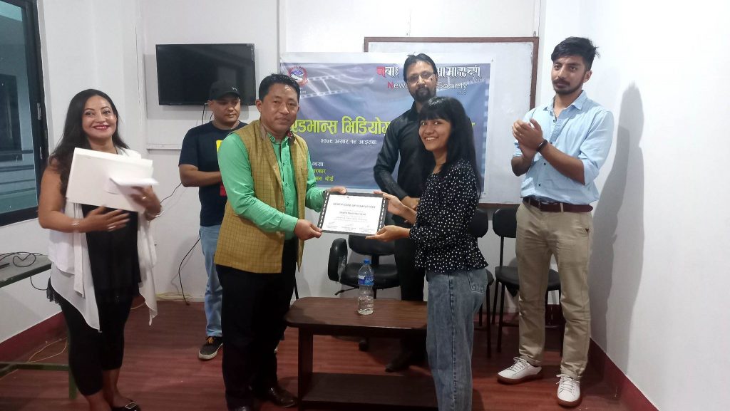 नेवाः फिल्म सोसाईटीया ग्वसालय् भिडियोग्राफी कार्यशाला